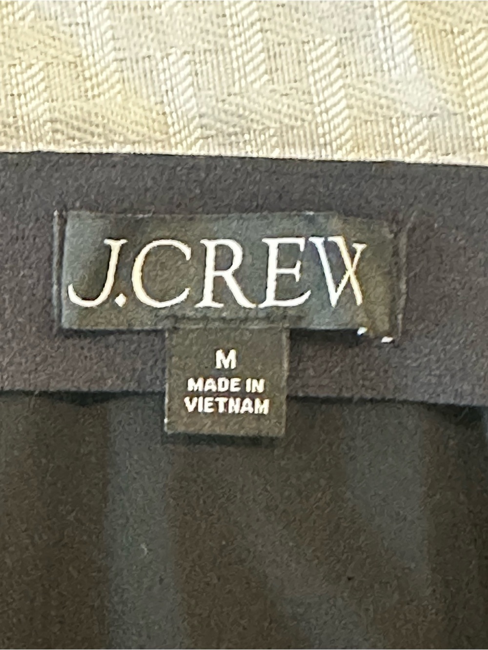 J. Crew Black Pleated A-Line Midi Skirt - Picture 2 of 5